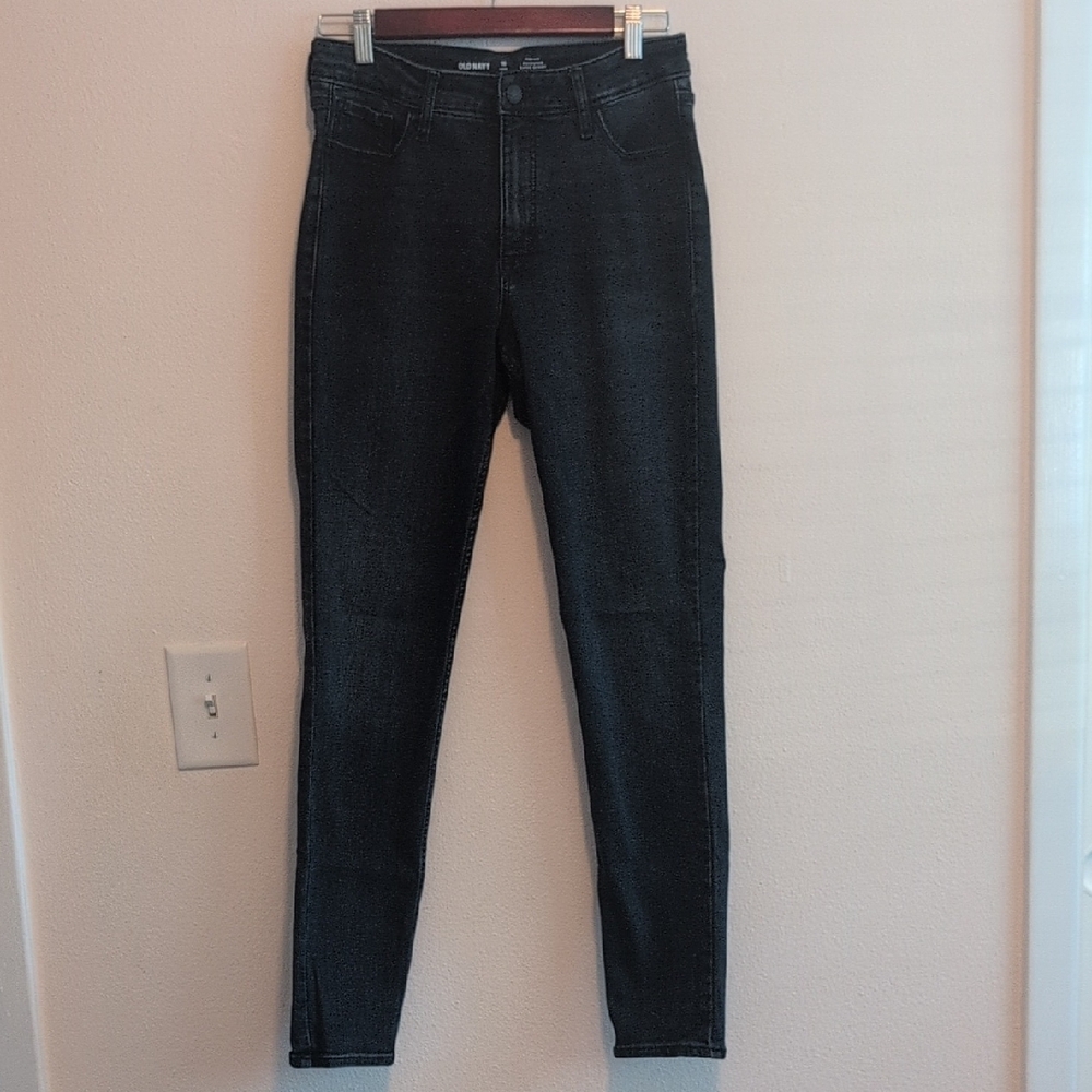 2/$20 Old Navy Women's Midnight Long Tall Skinny Jeans